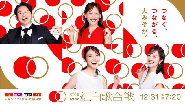 【悲報】2025年のNHK紅白歌合戦、司会が大不評wwwww有吉、綾瀬はるか、今田美桜がグダグダ進行…橋本環奈復帰を希望する声が殺到！！